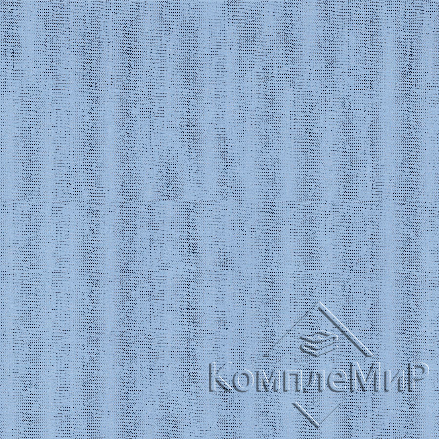 5 - Комплект постельного белья (полуторный) из бязи - Элит-Голубая